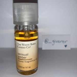 NEW Sensual Amber Home Fragrance Oil